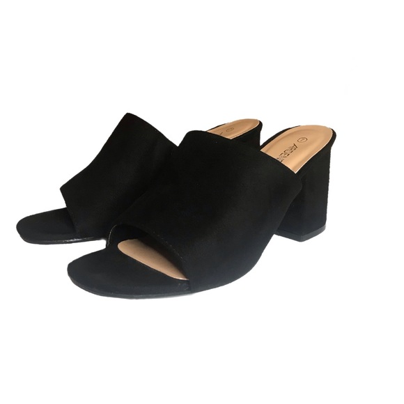 Block heeled mules. In perfect condition - Picture 1 of 1